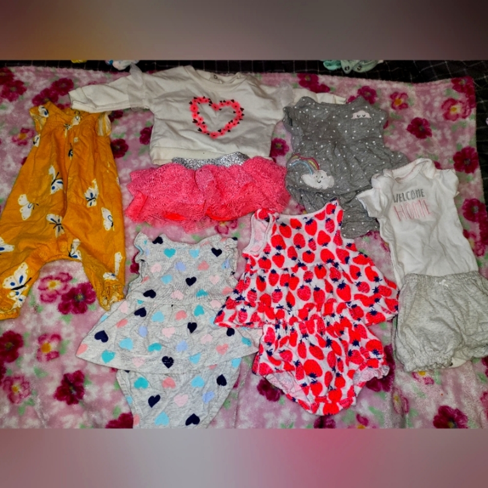 5 New Born Baby Girl Outfits And 5 Premiere Baby Girl Outfits